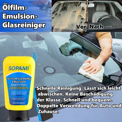 🔥Kaufe 2 Erhalte 1🎁Ölfilm-Reiniger