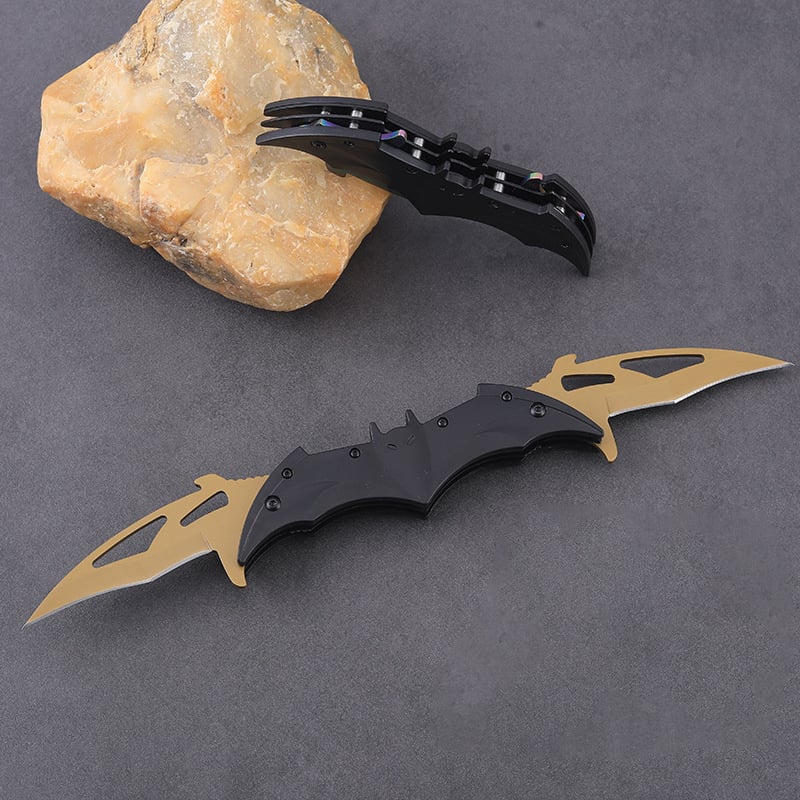🦇🔪Dark Bat Knight Double Blade Folding Pocket(🔥Buy 2 Get 1 Free🔥)