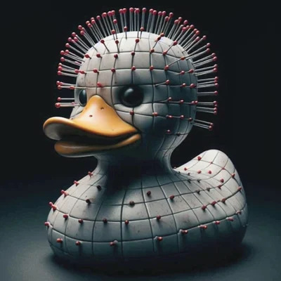 🔥Early Halloween Promotion !!! - Classic Horror Movie Character Duck