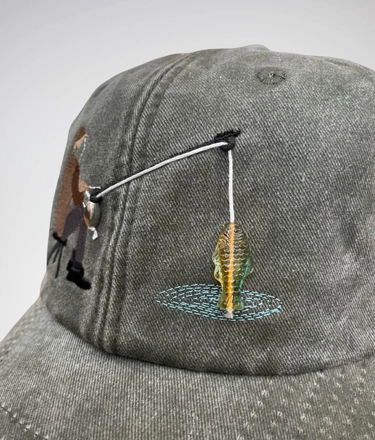 🔥Last Day: 60% Off! 🔥 Pull-A-Fish Embroidered Fishing Hat