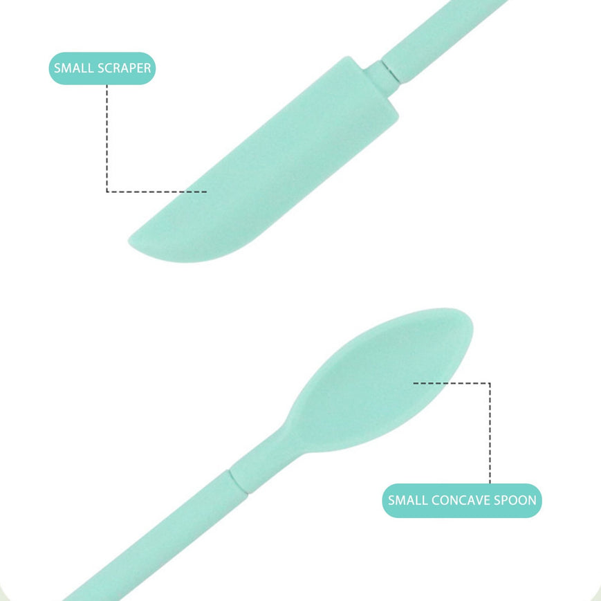 🔥(Last Day Sale- 50% OFF) Mini Silicone Telescopic Spatula⚡Buy 2 Get Extra 10% OFF