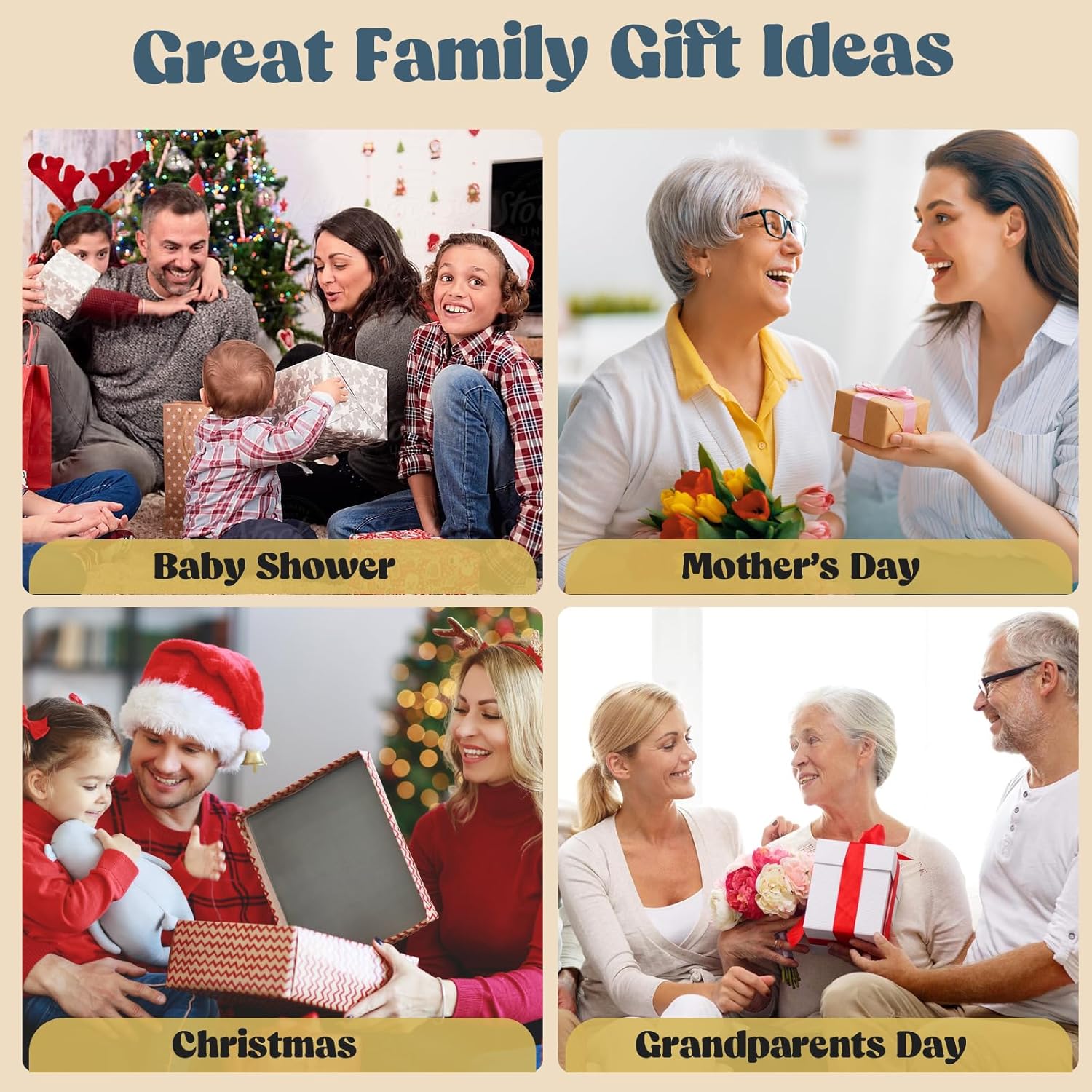 🔥Letzter Tag 50% RABATT-Bestes Geschenk – Familien-Handabdruck-Set