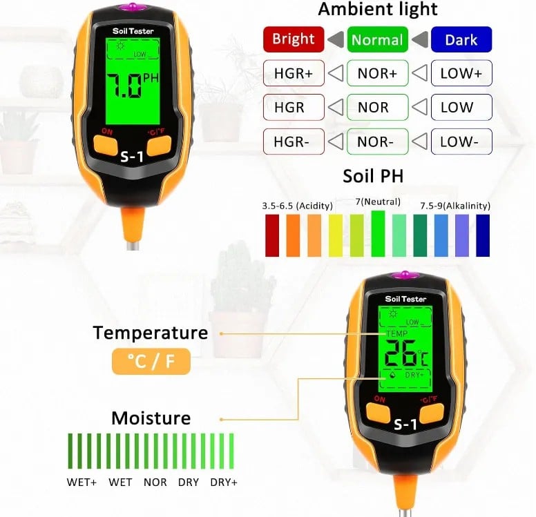 4-in-1 Soil Tester
