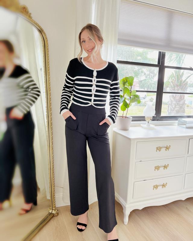 🎁Last Day 49% OFF🔥Loose High-Waist Business Casual Pants🔥