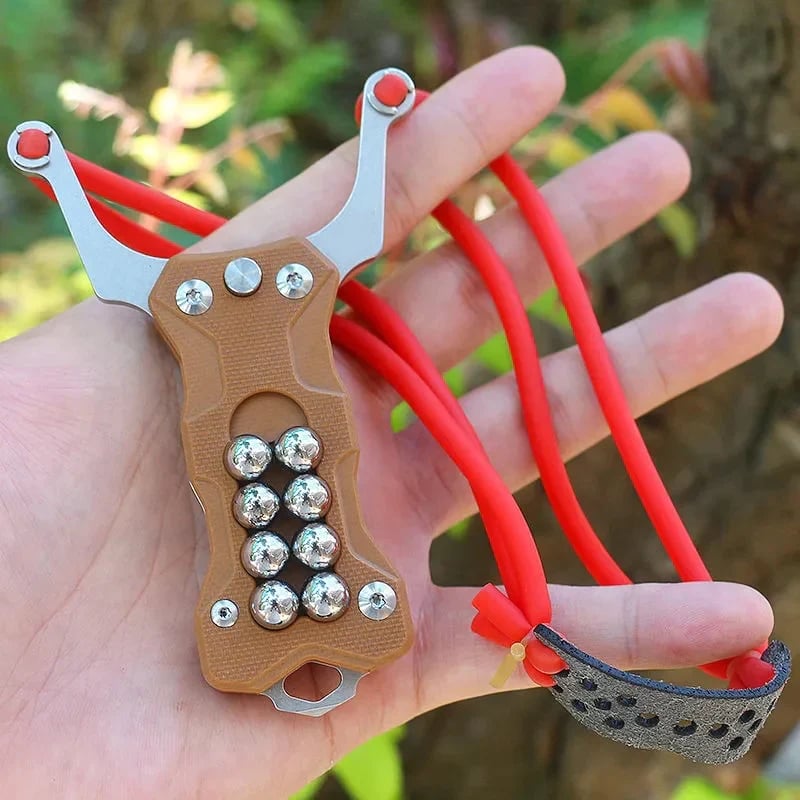 Multifunctional knife slingshot G10 EDC Pocket  Folding Knife