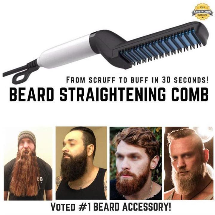 MEN'S BEARD & HAIR STRAIGHTENER