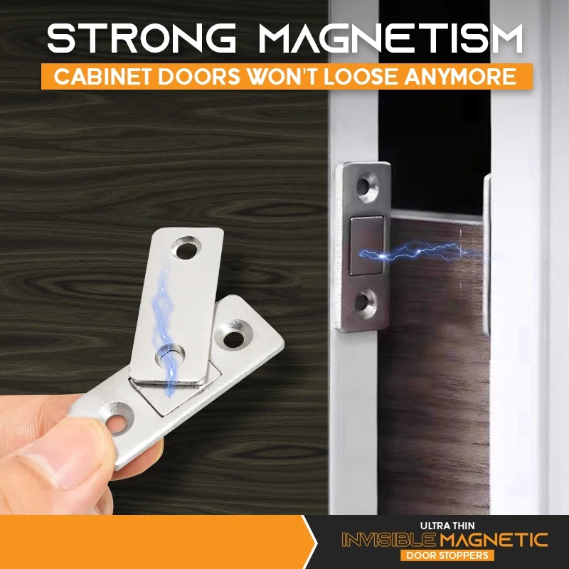 (SUMMER HOT SALE- Save 50% OFF) Punch-free Magnetic Door Closer- Buy 5 Get 3 FREE