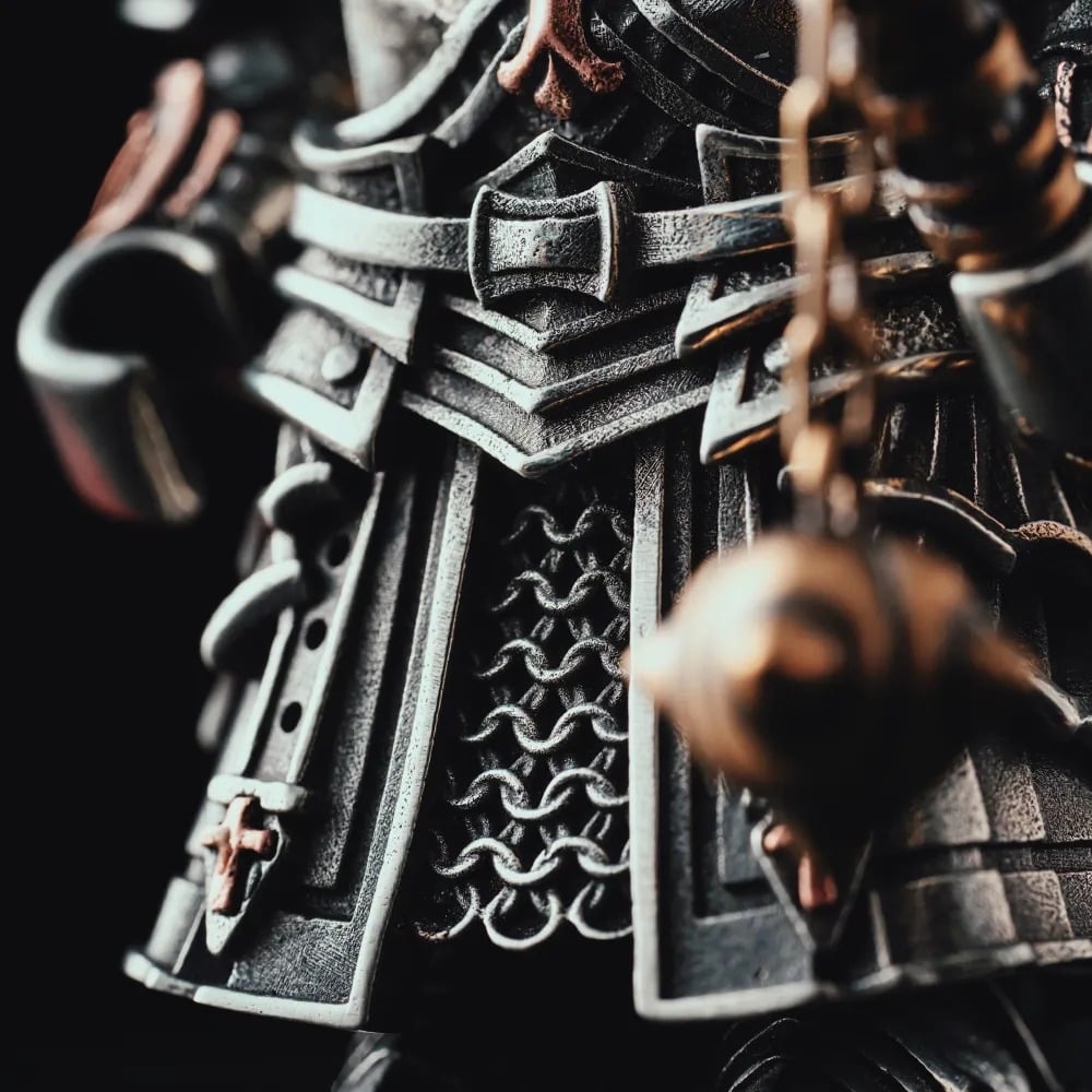 🎁TikTok Last Day Sale - 70% OFF🔥Desktop Warrior Detachable Copper Crusader Figurine