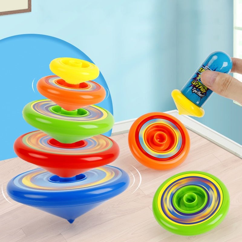 (🌲EARLY CHRISTMAS SALE - 50% OFF) Spinning Top Toys, Buy 2 Free Shipping