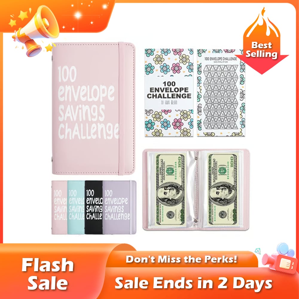 💥LAST DAY SALE 50% OFF💥100 Days Budget Storage Book