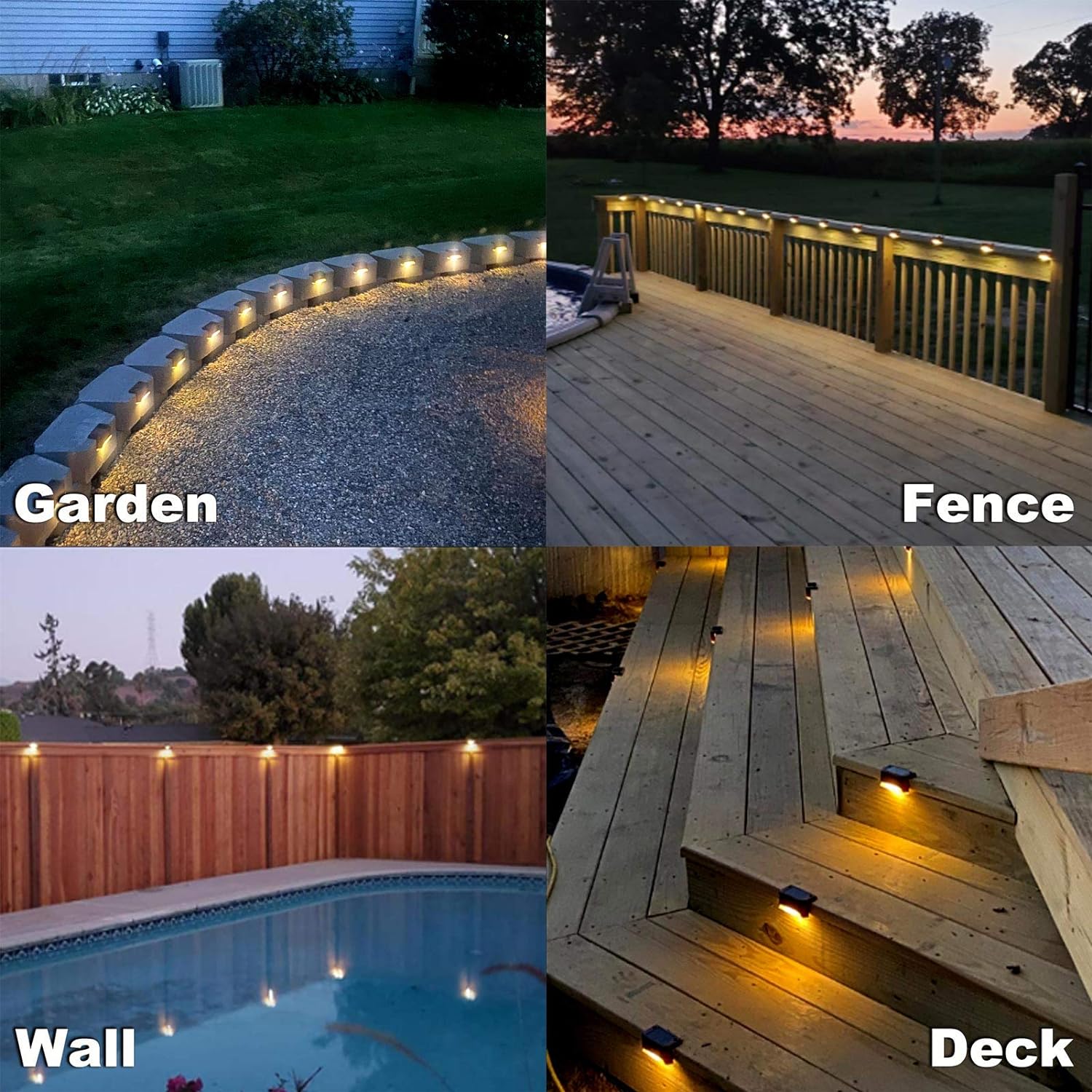 🔥Fence Post Solar Lights - Renewable Energy