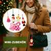 ☃️ DIY-Knopf-Schneemann-Ornament-Kit- schnell versendet