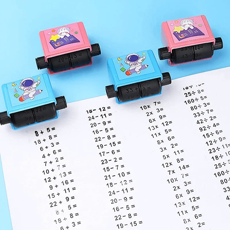 🔥BIG SALE - 50% OFF TODAY🔥Math Roller Stamp For Kid's Education