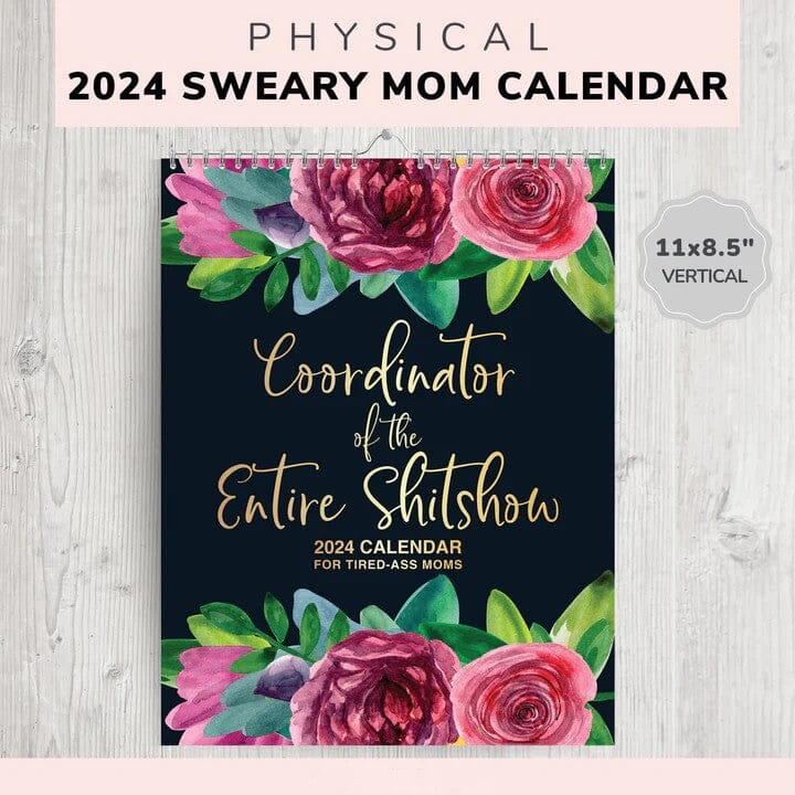 🔥Last Day Promotion 50% OFF🔥 2024 Calendar For Tired-Ass Women