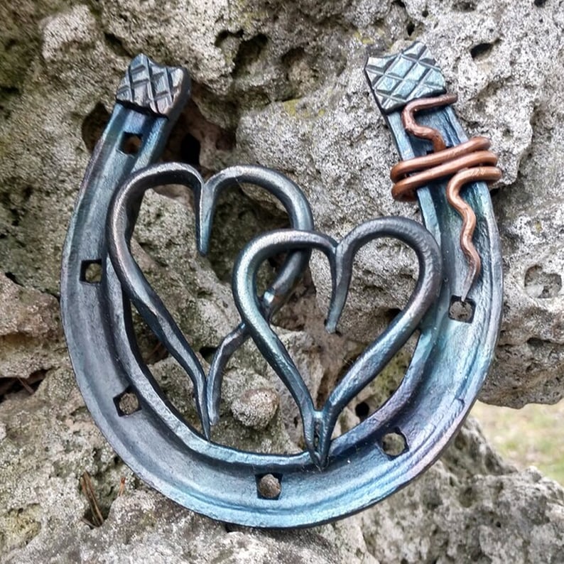 💝Valentine's Day Handmade Horseshoe Memorial Gift