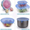 (New Year's Pre-Sale-Save 50% Off)🔥 Kitchen Reusable Silicone Stretch Lids (6 Piece Set)