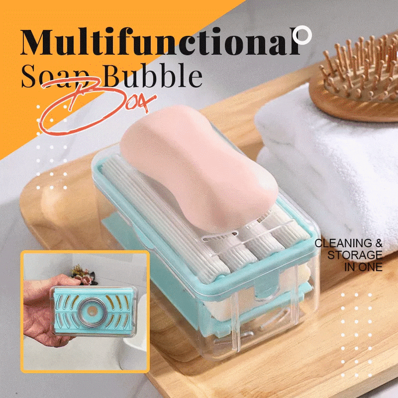 (🌲Early Christmas Sale- 48% OFF) Multifunctional soap bubble box - Buy 3 get 2 free & free shipping now!
