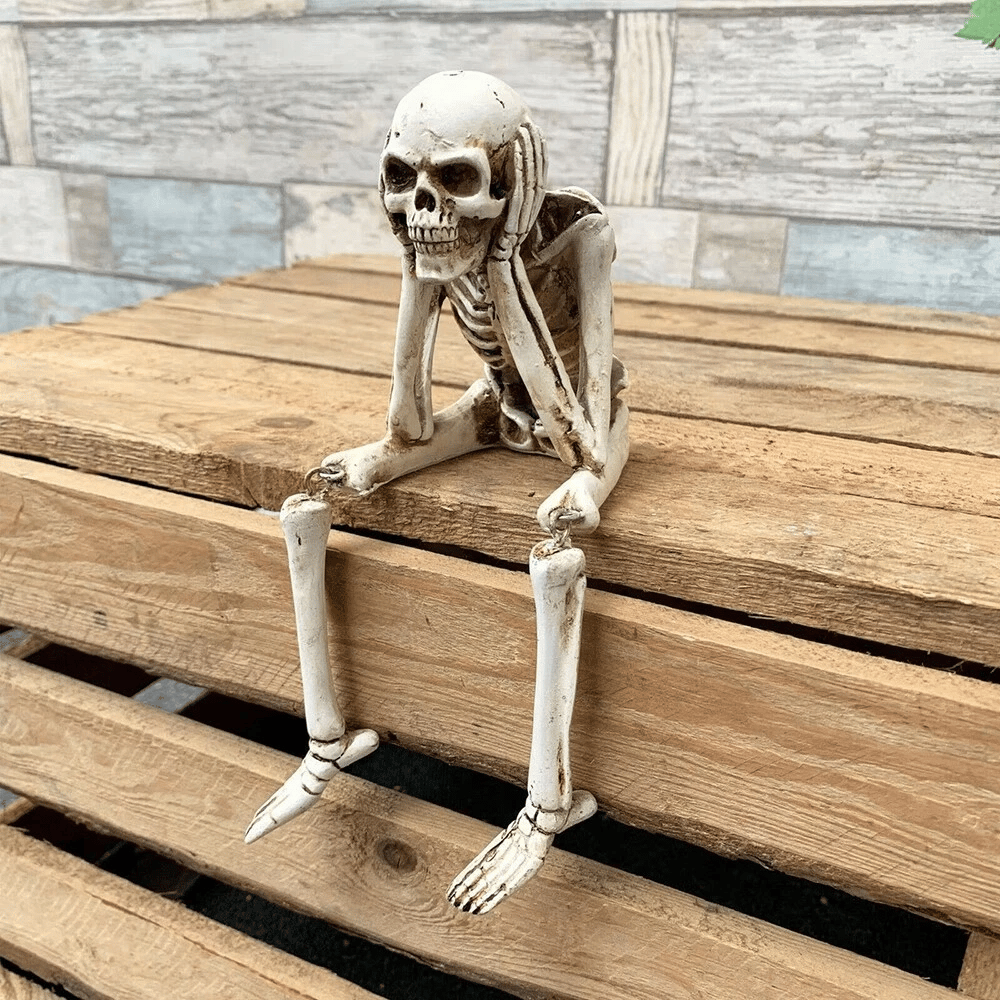 🎁TikTok Last Day Sale - 70% OFF🔥See Speak Hear No Evil Skeleton Figurines