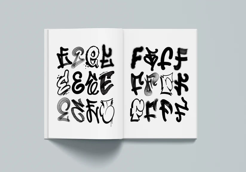 🎨GRAFFLETTERS - COLLECTOR EDITION🔤(📚HARDCOVER)🔥BUY 2 FREE SHIPPING