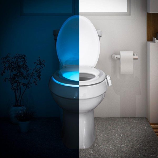 8 Color Motion Sensor LED Toilet Night Light