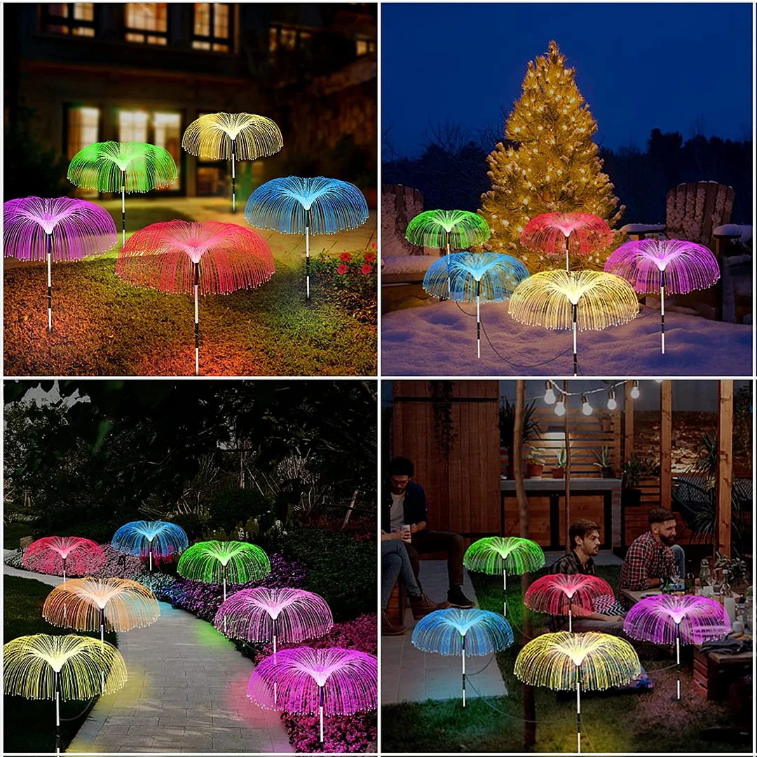 🔥Last Day Sale-50% OFF🎁Outdoor Waterproof Solar Garden Lights 7 Color