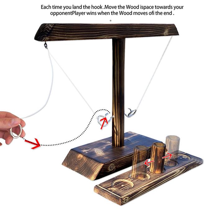 Handmade Wooden Ring Drinking Game