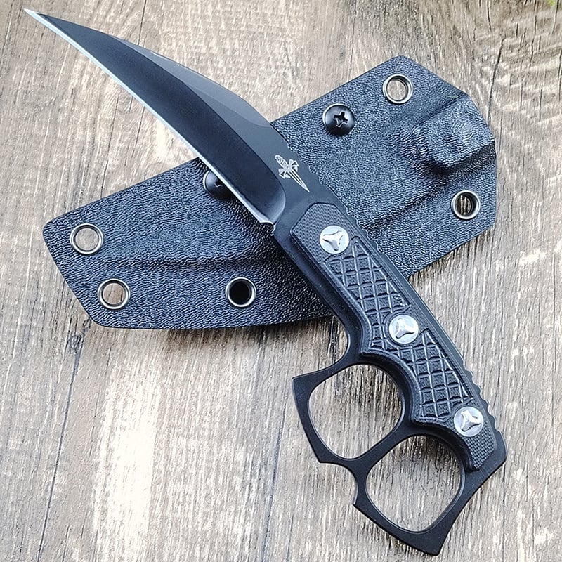 Black Blade Integrated Steel Claw Tactical Knife