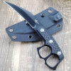 Black Blade Integrated Steel Claw Tactical Knife