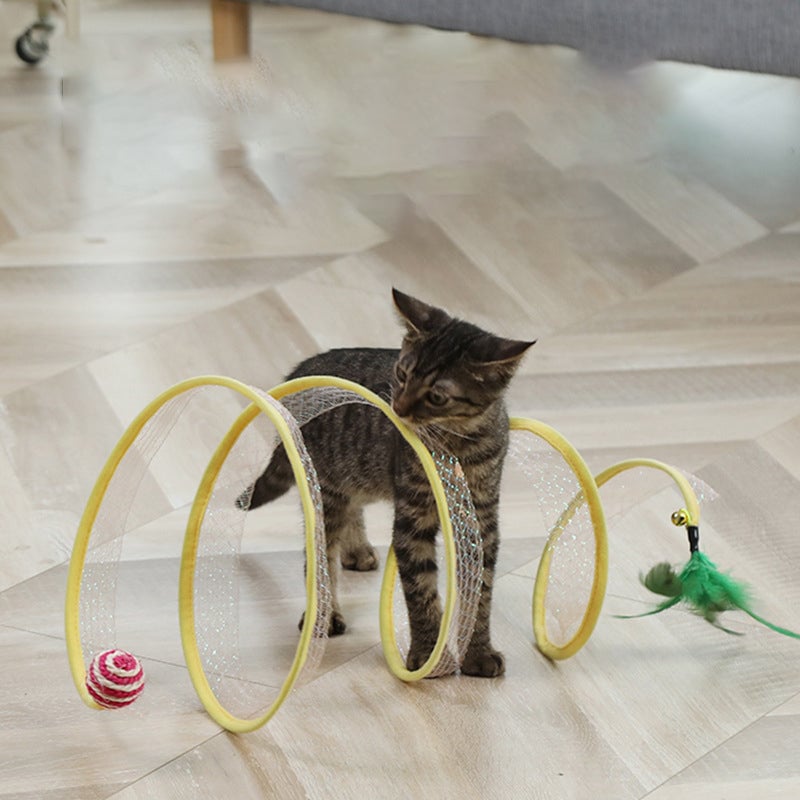 (🔥Last Day Promotion - 70% Off) -Folded Cat Tunnel🔥Buy 2 Get 1 Free (3pcs)