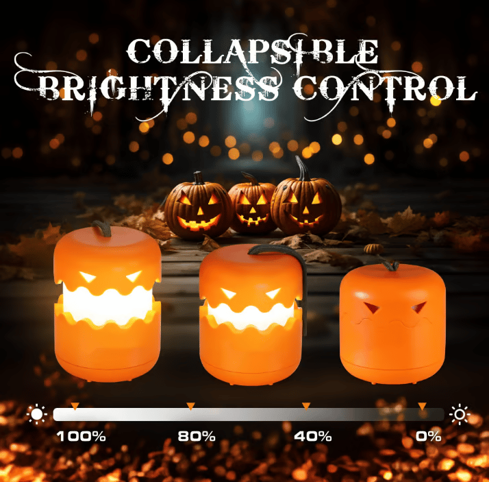 🎁TikTok Last Day Sale - 70% OFF🎃 Halloween Pumpkin Camping Lantern