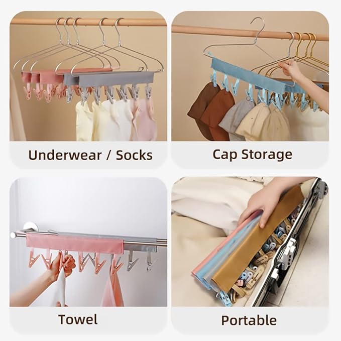 TikTok Last Day Promotion -70% OFF🎉Foldable Travel Hanger-✨Buy 2 Get 1 Free