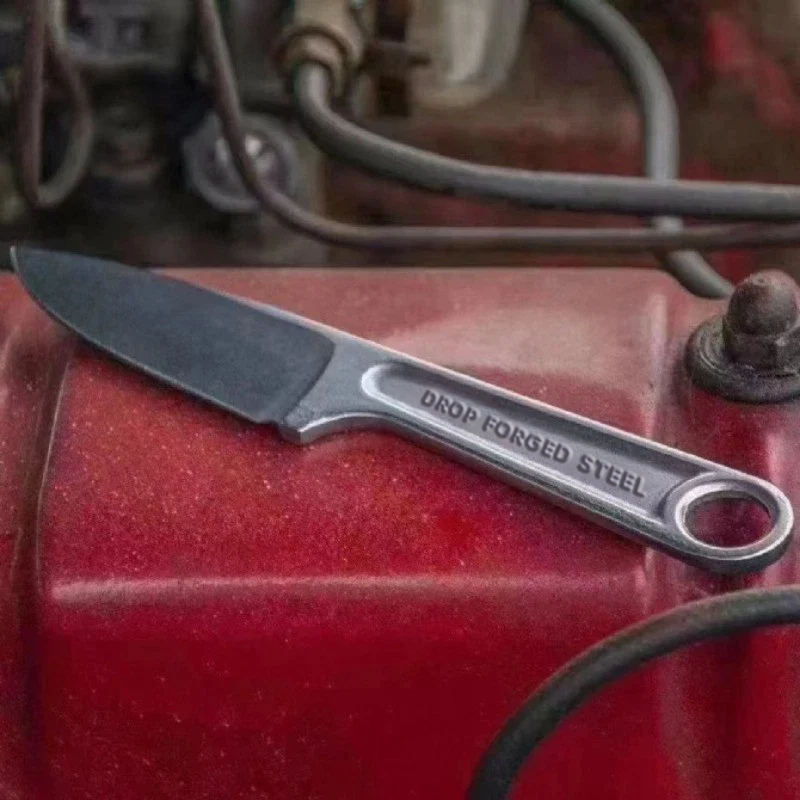 Nostalgic Retro Wrench Knife -Wilderness Survival Knife