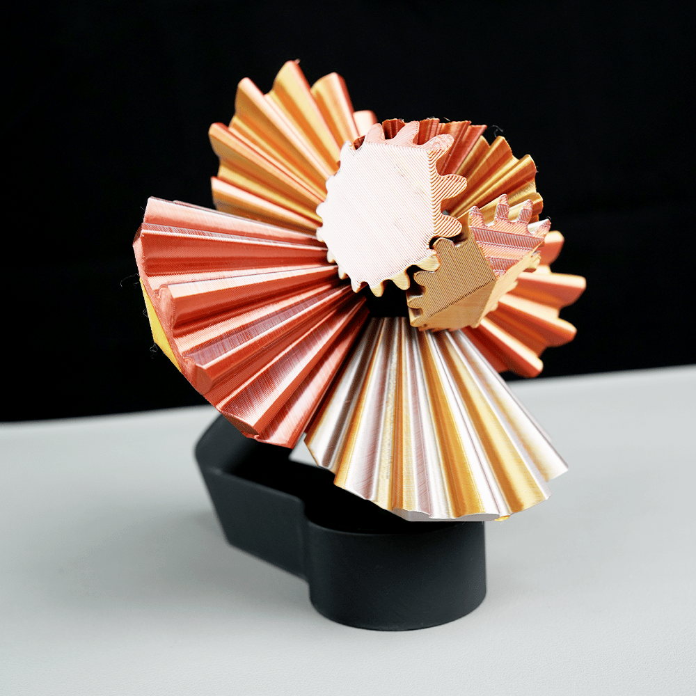 🔥Last Day Promotion 50% OFF🔥3D Printed Electric Rotating Gear Ball