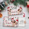 🎁TikTok Last Day Sale - 70% OFF🎉Funny Couples Christmas Gift - Personalized Photo Wooden Slider Ornament For Couples