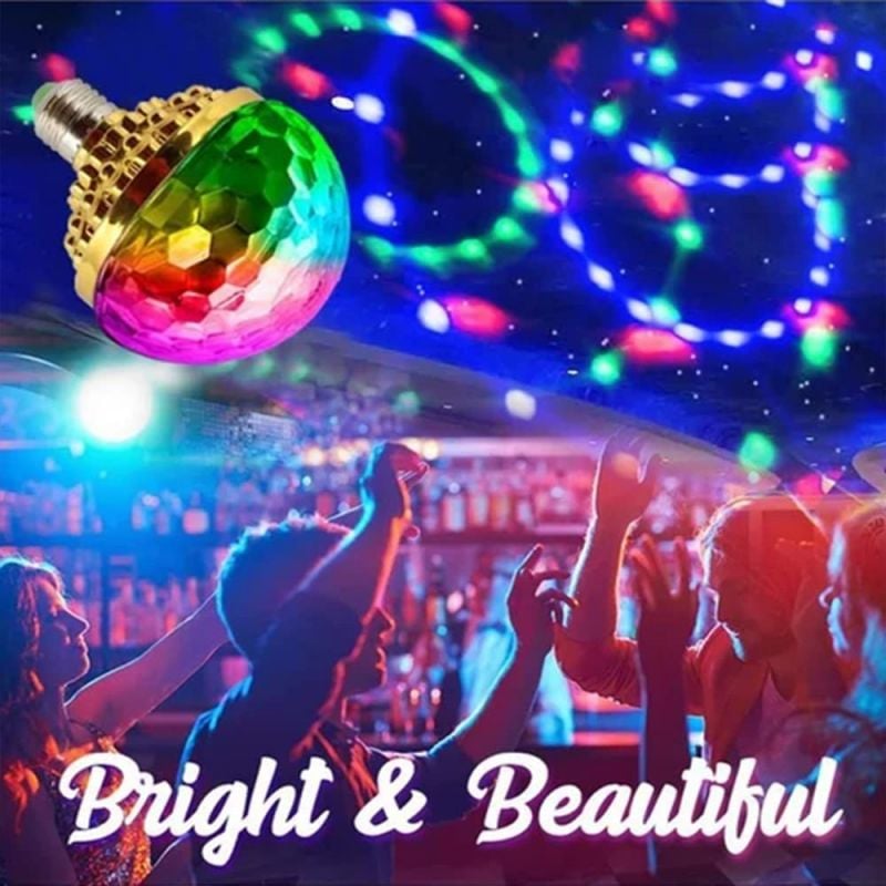 🎄Early Christmas Sales🎁🔥Colorful Rotating Disco Ball Light