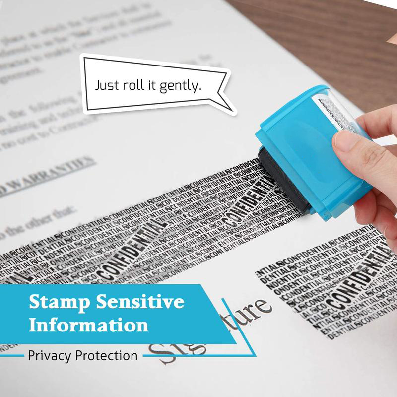 Privacy Protection Roller Stamp