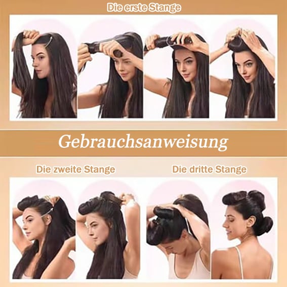 🔥Satin Hitzefreies Lockenwickler-Set