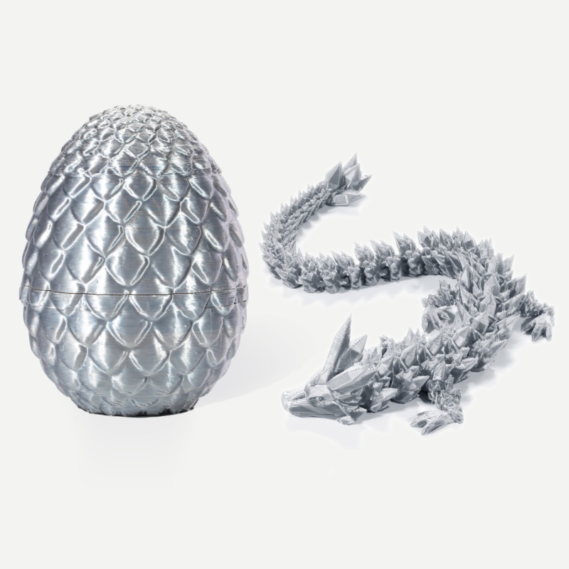 🌲Early Christmas Sale 48% OFF🎁3D-Printed Mythical Pieces Dragon(Includes Eggs) - Buy 3 Save 20% OFF