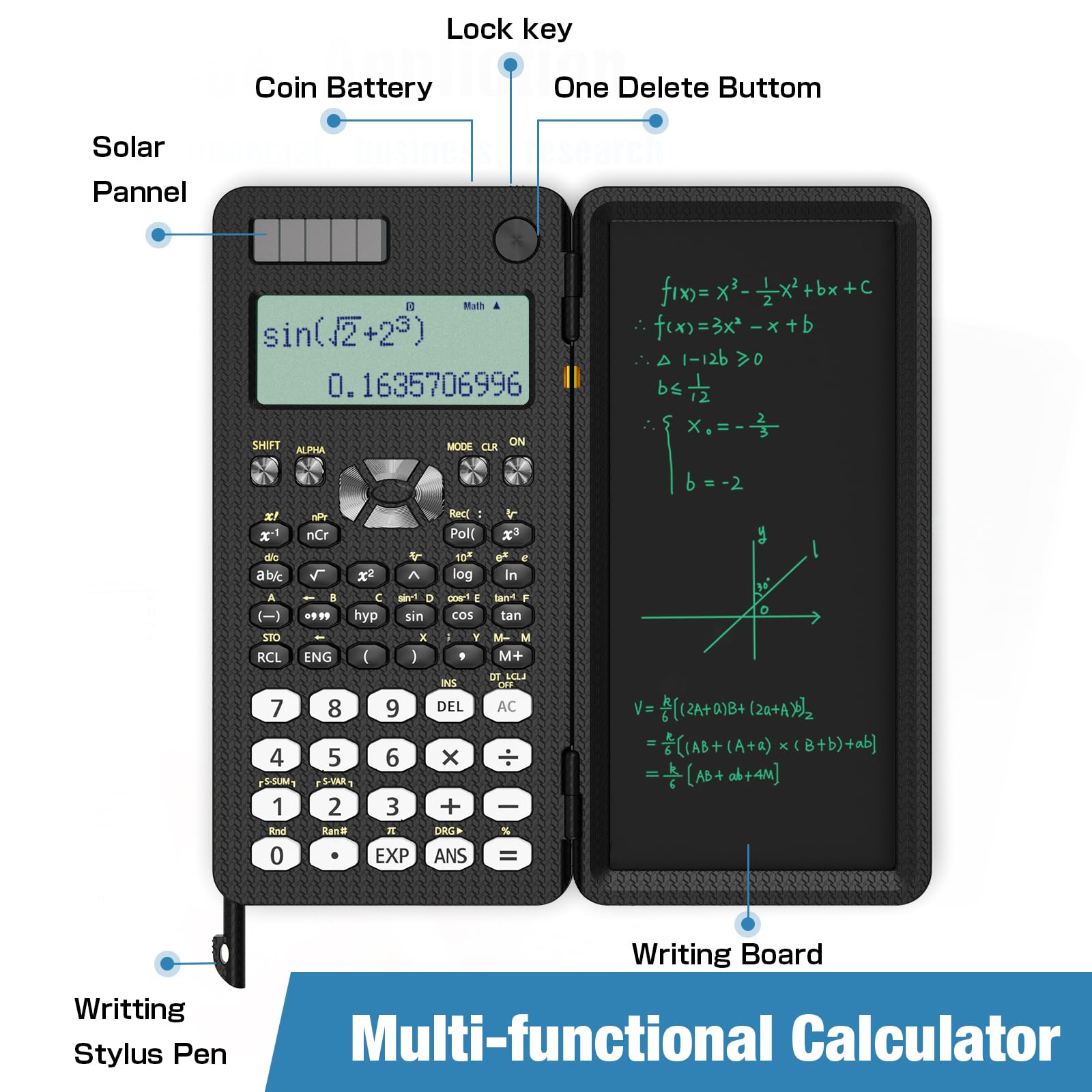 🔥Hot sale 49% OFF🔥Upgraded 991ES Plus Desktop Scientific Calculator