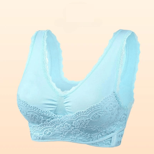 🏆LAST DAY SALE 49% OFF – Comfy Corset Bra Front Cross Side Buckle Lace Bras🎁BUY 3 PAY 2 (CODE: comfy3)