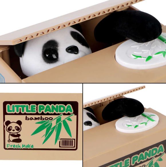 🔥Last Day 70% OFF🔥🐼Panda Bamboo Electric Piggy Bank