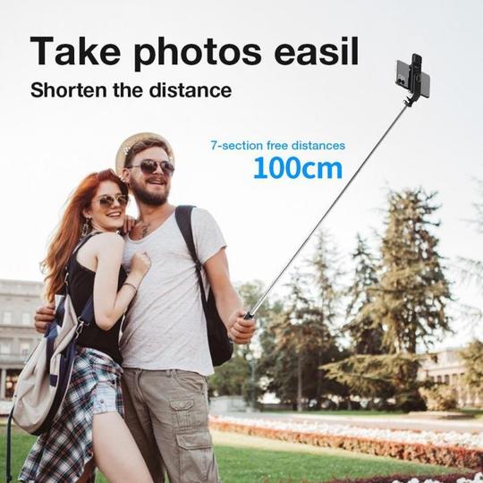 (🌲Early Christmas Sale- SAVE 48% OFF)6 In 1 Wireless Bluetooth Selfie Stick(BUY 4 GET EXTRA 20% OFF)