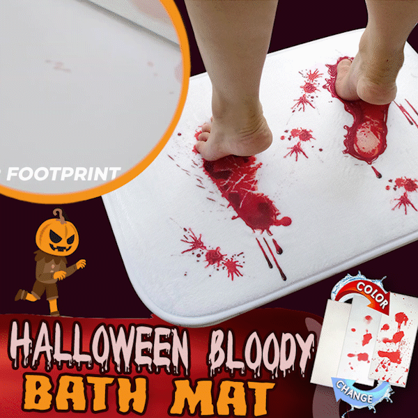 💥Halloween sale-49% OFF💥 Bloody Footprint Mat-Buy 2 Get Free Shipping