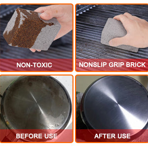 (🔥Last Day Promotion 50% OFF)  Grill Griddle Cleaning Brick Block－Buy 5 Get 5 Free & Free Shipping