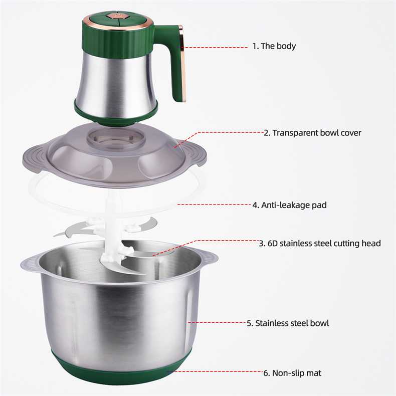 🔥Last Day Promotion 50% OFF🔥Steel Food Grinder 5L