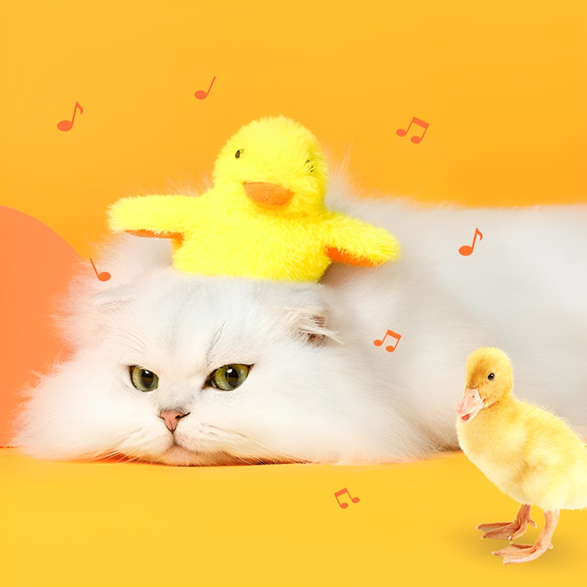 🔥Hot Sale🔥 Cat Toys Rechargeable Flapping Duck