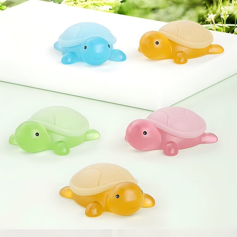 🐢Kleine Schildkröte handgemachte Seife mit ätherischem Öl (Zufällige Farbe)