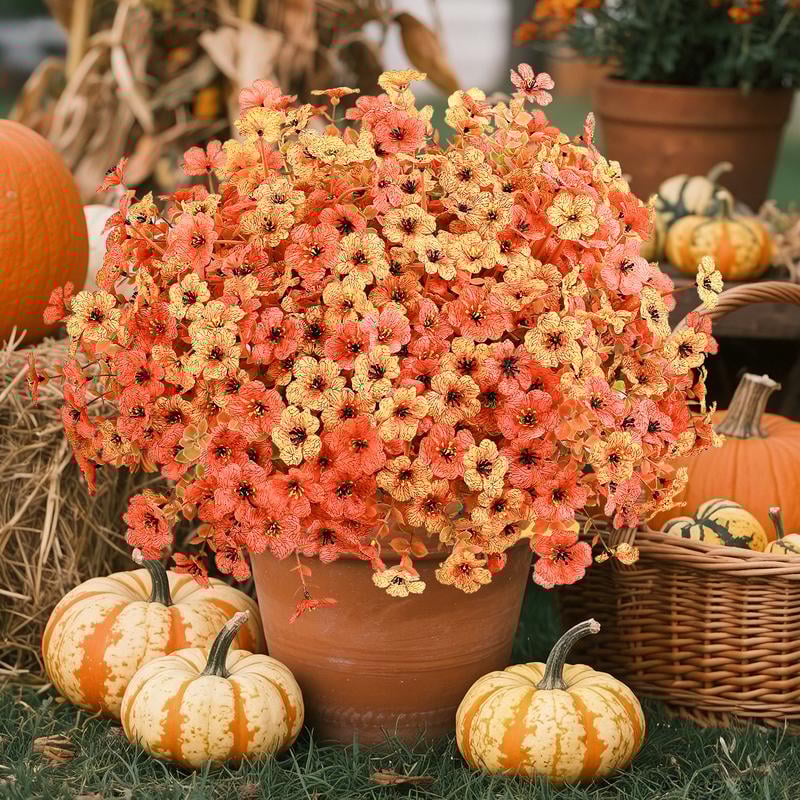 🔥Last Day Promotion 50% OFF🔥OFF-UV-Resistant Artificial Flowers  for Fall Decor