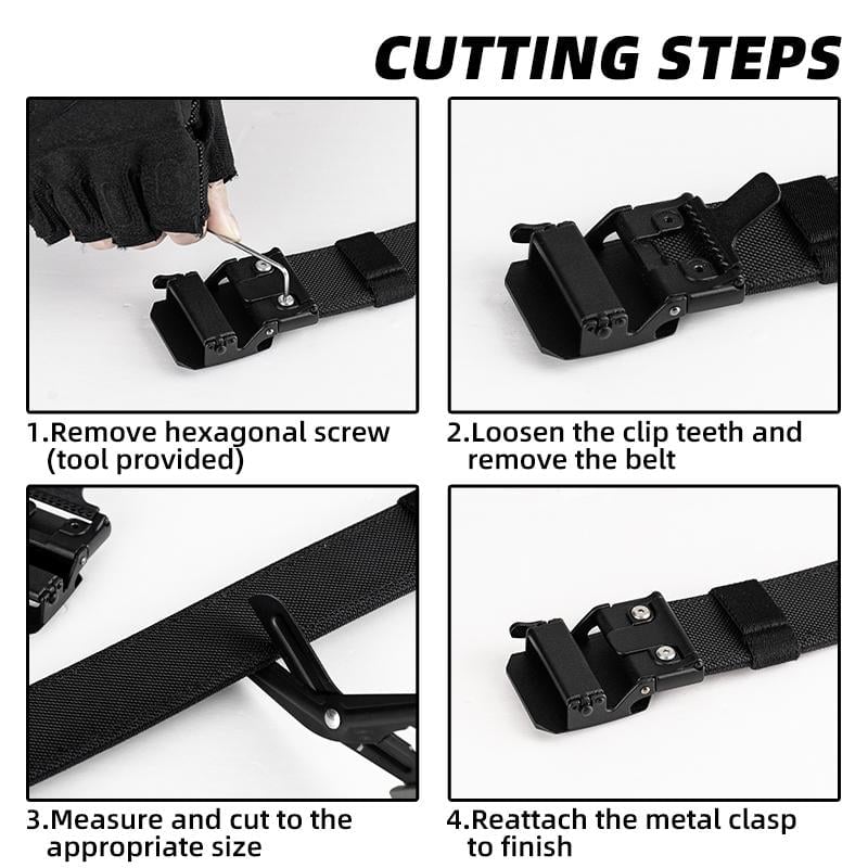 🔥Hot Sale 49% OFF - EDC Nylon Ratchet Belt(BUY 2 GET 10% OFF)