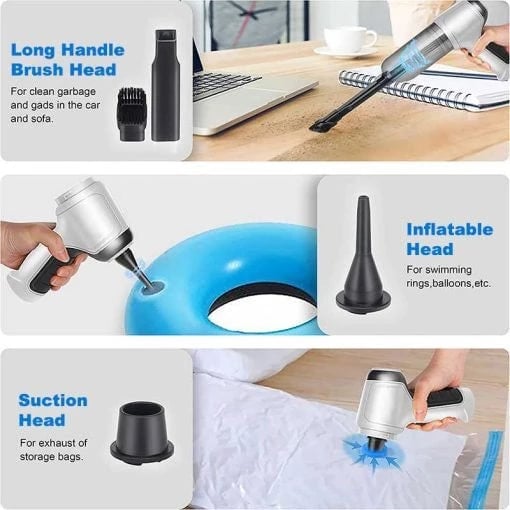 🔥Last Day Promotion 50% OFF - Wireless Handheld Car Vacuum Cleaner